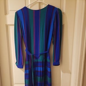 Lanz stripped petite dress